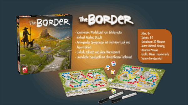 The Border ab 8 Jahren NSV - Nürnberger Spielkarten Verlag