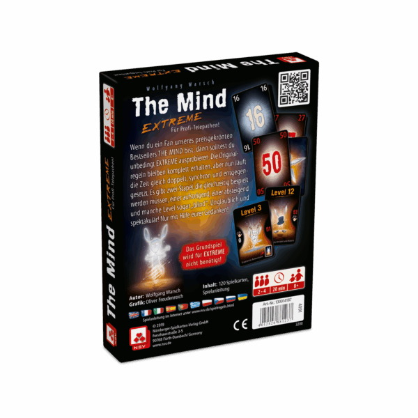 The Mind – Extreme ES NSV - Nürnberger Spielkarten Verlag
