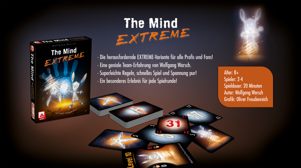 The Mind – Extreme PT NSV - Nürnberger Spielkarten Verlag
