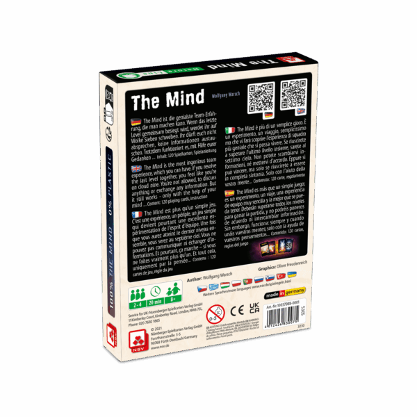 The Mind – Natureline Teenagers NSV - Nürnberger Spielkarten Verlag