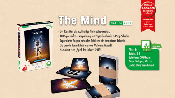 The Mind – Natureline Teenagers NSV - Nürnberger Spielkarten Verlag
