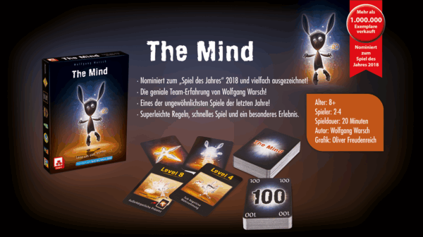 The Mind Erwachsene NSV - Nürnberger Spielkarten Verlag