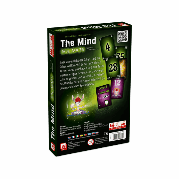 The Mind – Soulmates Familienspiele NSV - Nürnberger Spielkarten Verlag