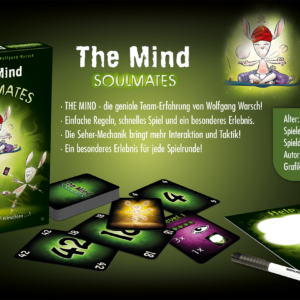 The Mind – Soulmates Erwachsene NSV - Nürnberger Spielkarten Verlag