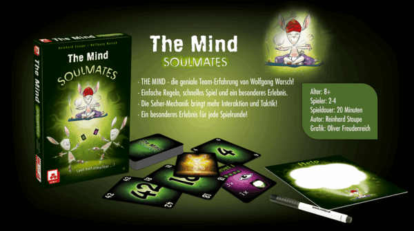 The Mind – Soulmates Familienspiele NSV - Nürnberger Spielkarten Verlag