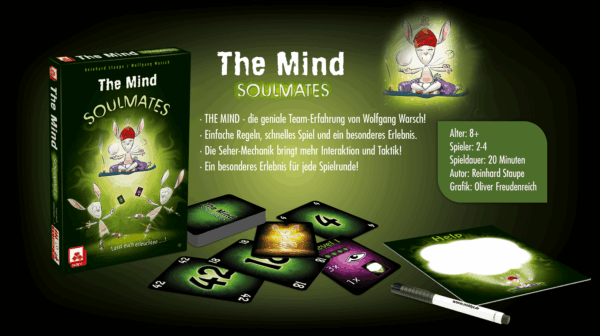 The Mind – Soulmates ab 8 Jahren NSV - Nürnberger Spielkarten Verlag