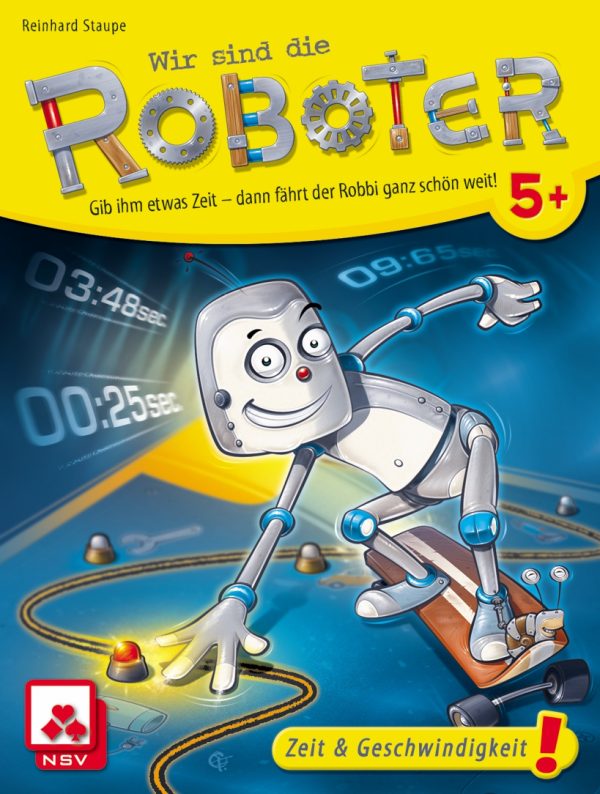 Wir sind die Roboter Familienspiele NSV - Nürnberger Spielkarten Verlag