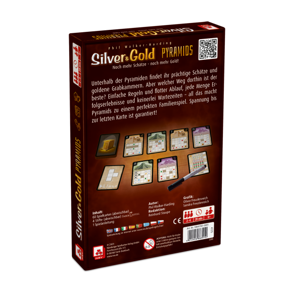 Silver & Gold – Pyramids NSV - Nürnberger Spielkarten Verlag