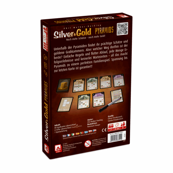 Silver & Gold – Pyramids NSV - Nürnberger Spielkarten Verlag