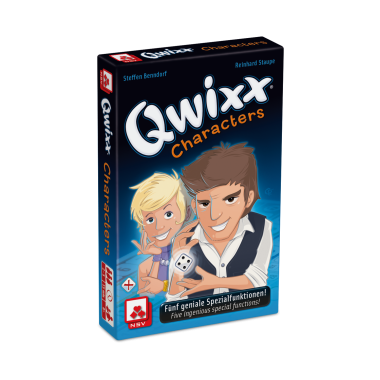 Qwixx – Characters GR NSV - Nürnberger Spielkarten Verlag
