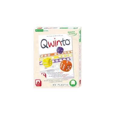 Qwinto – Natureline Würfelspiele NSV - Nürnberger Spielkarten Verlag