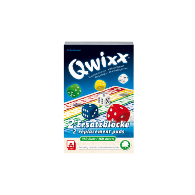 Qwixx – Natureline Ersatzblöcke ab 8 Jahren NSV - Nürnberger Spielkarten Verlag