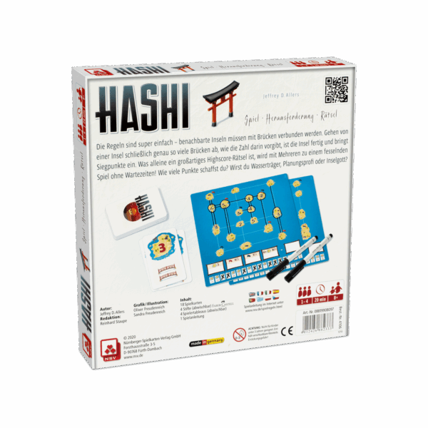 Hashi CZ NSV - Nürnberger Spielkarten Verlag