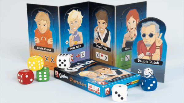 Qwixx – Characters DE NSV - Nürnberger Spielkarten Verlag