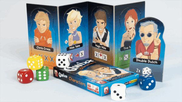 Qwixx – Characters ab 8 Jahren NSV - Nürnberger Spielkarten Verlag