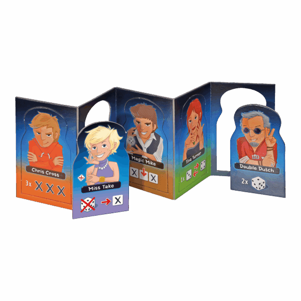 Qwixx – Characters DE NSV - Nürnberger Spielkarten Verlag