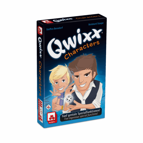 Qwixx – Characters DE NSV - Nürnberger Spielkarten Verlag