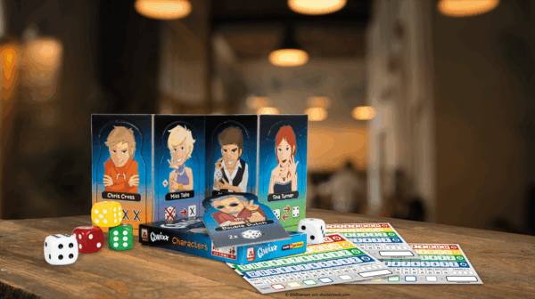 Qwixx – Characters ab 8 Jahren NSV - Nürnberger Spielkarten Verlag