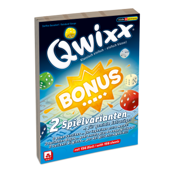 Qwixx – Bonus Zusatzblöcke Sonstiges NSV - Nürnberger Spielkarten Verlag