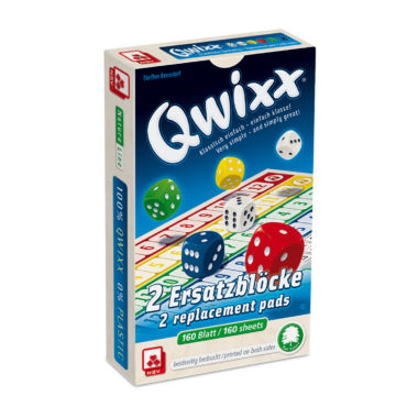 Qwixx – Natureline Ersatzblöcke Jugendliche NSV - Nürnberger Spielkarten Verlag