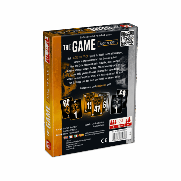 The Game – Face to Face Familienspiel NSV - Nürnberger Spielkarten Verlag