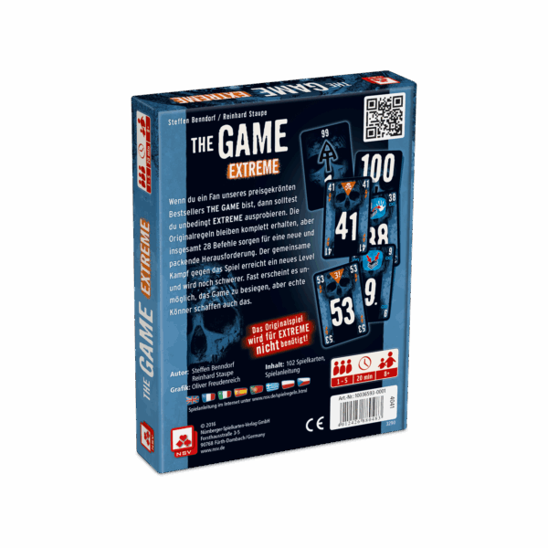 The Game – Extreme Jugendliche NSV - Nürnberger Spielkarten Verlag
