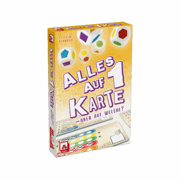 Everything on 1 card PL NSV - Nürnberger Spielkarten Verlag