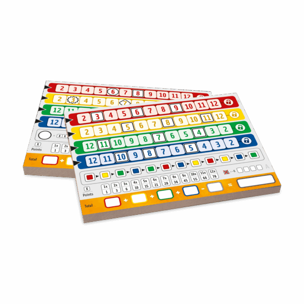 Qwixx – Bonus Zusatzblöcke Nürnberger-Spielkarten-Verlag GmbH NSV - Nürnberger Spielkarten Verlag