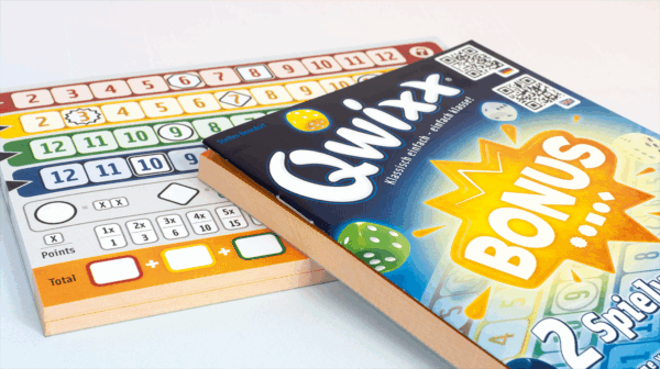 Qwixx – Bonus Zusatzblöcke Nürnberger-Spielkarten-Verlag GmbH NSV - Nürnberger Spielkarten Verlag
