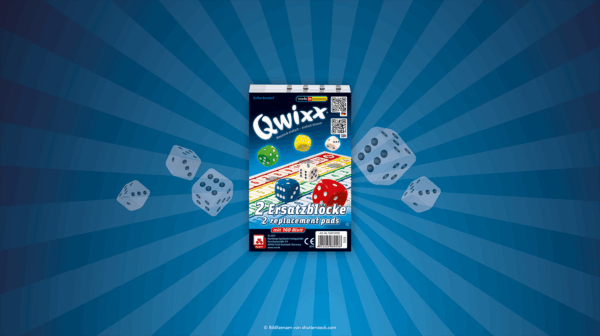 Qwixx – Original Ersatzblöcke Kinder NSV - Nürnberger Spielkarten Verlag
