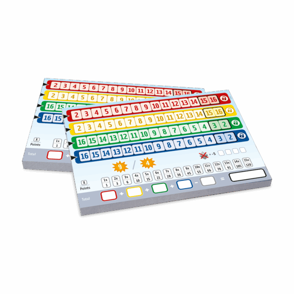Qwixx – Longo Ersatzblöcke Jugendliche NSV - Nürnberger Spielkarten Verlag