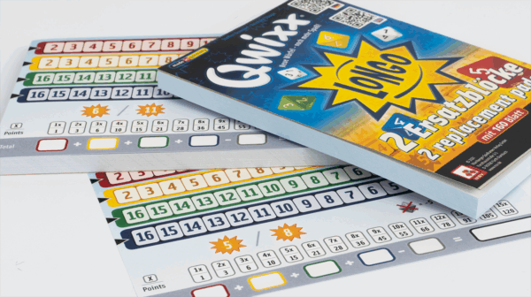 Qwixx – Longo Ersatzblöcke Jugendliche NSV - Nürnberger Spielkarten Verlag