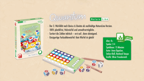 Qwantum – Natureline from 8 years NSV - Nürnberger Spielkarten Verlag