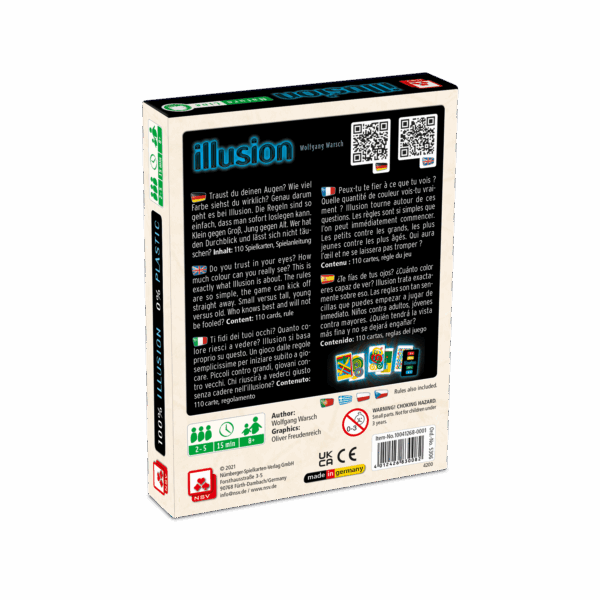 Illusion – Natureline ab 8 Jahren NSV - Nürnberger Spielkarten Verlag