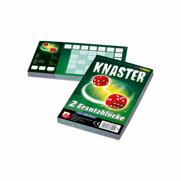Knaster Ersatzblöcke Jugendliche NSV - Nürnberger Spielkarten Verlag