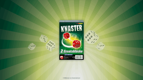 Knaster Ersatzblöcke Jugendliche NSV - Nürnberger Spielkarten Verlag