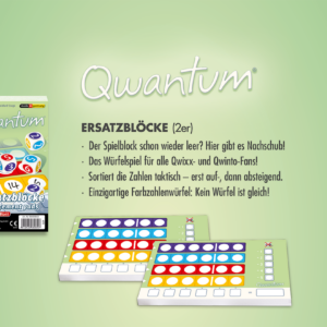 Qwantum Ersatzblöcke Ersatzblock NSV - Nürnberger Spielkarten Verlag