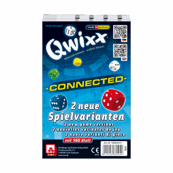 Qwixx – Connected Zusatzblöcke Erwachsene NSV - Nürnberger Spielkarten Verlag