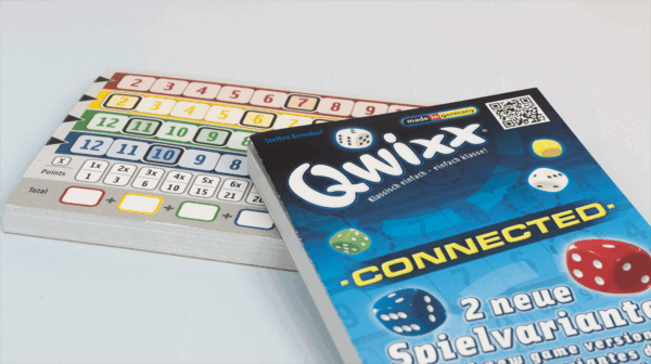 Qwixx – Connected Zusatzblöcke Erwachsene NSV - Nürnberger Spielkarten Verlag