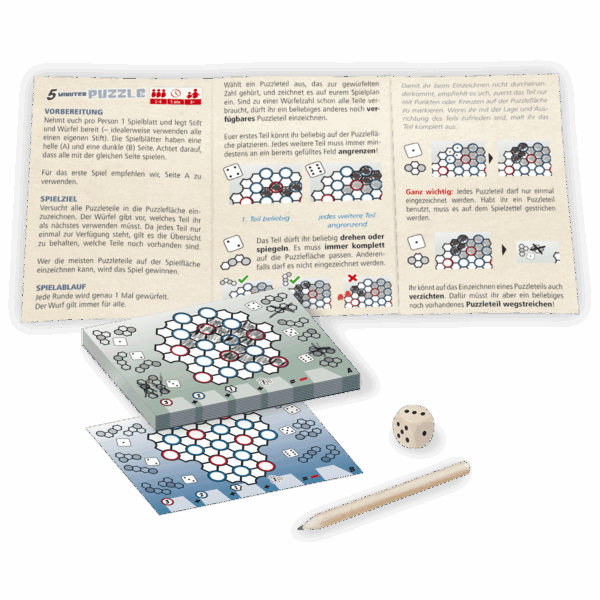 Minnys – 5 Minuten Puzzle NSV - Nürnberger Spielkarten Verlag