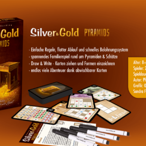 Silver & Gold – Pyramids NSV - Nürnberger Spielkarten Verlag