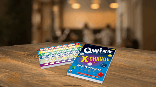 Qwixx – X-Change Zusatzblöcke Ersatzblock NSV - Nürnberger Spielkarten Verlag